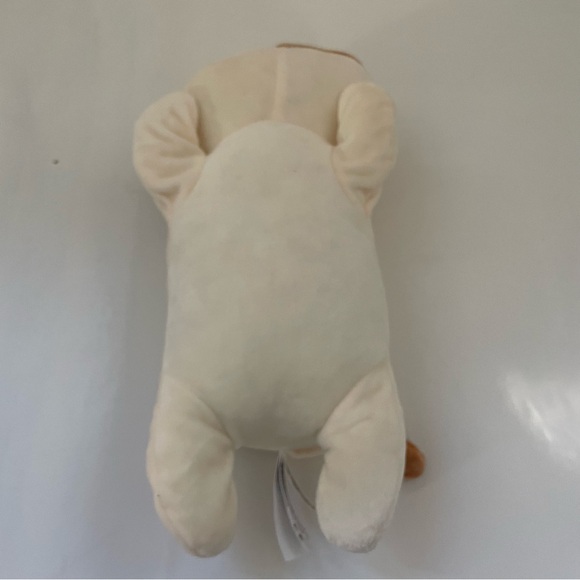 Squishmallow 12" Cam The Cat HugMees Laying Belly 2019 Cream Brown Stuffed Plush - Picture 8 of 8